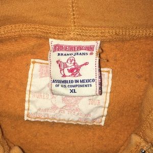 True Religion zip up hoodie sz XL